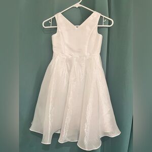 David’s Bridal NWT Elegant White Kids Dress